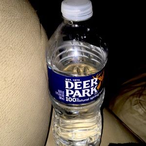 A water I took a sip of